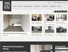 Tablet Screenshot of dehuissleutel.nl